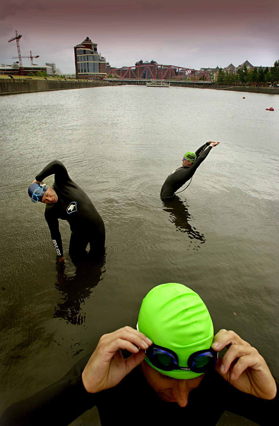Manchester Triathlon, Salford Quays.
