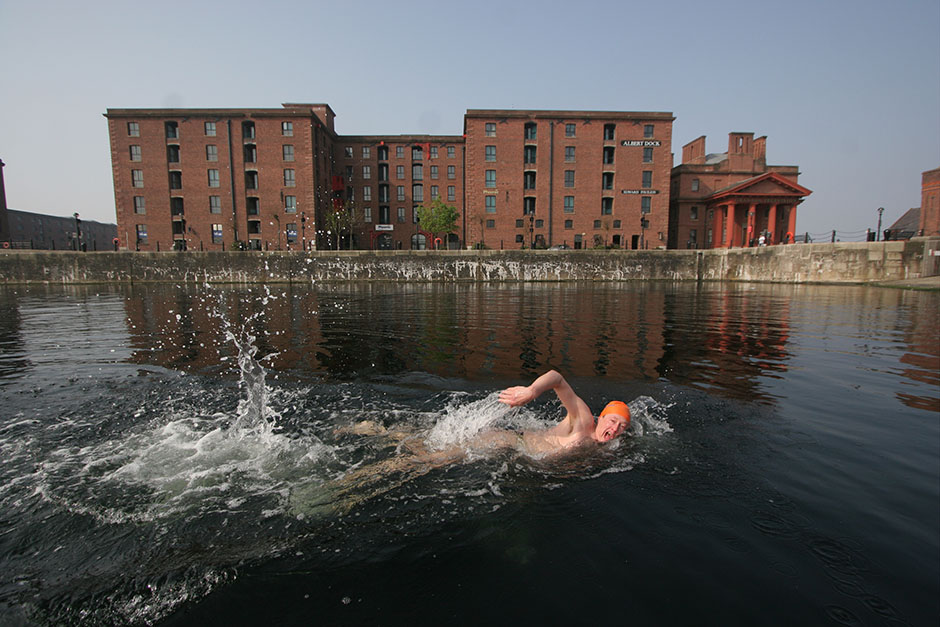 The Swimmer: Dave Sandman, United Utilities.